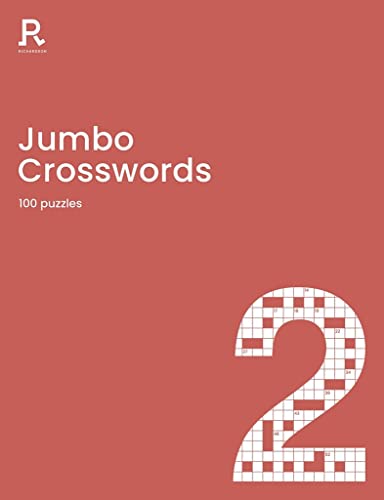 Jumbo Crosswords Book 2: a crossword book for adults containing 100 large puzzles