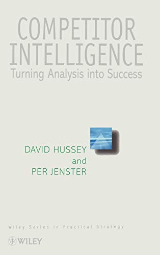 Competitive Intelligence and Analysis: Beating the Competition
