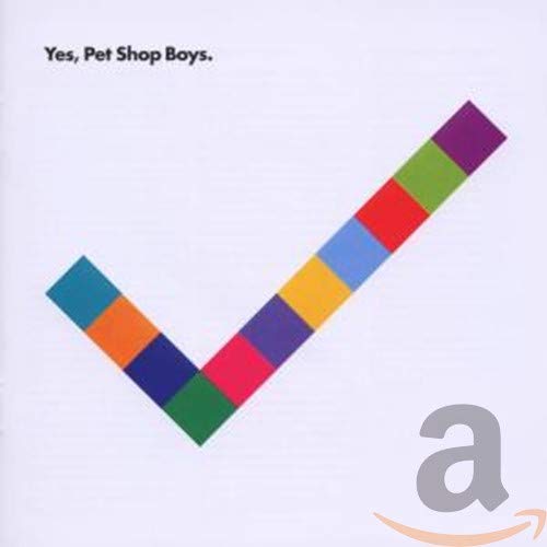 CD cover for Pet Shop Boys’ “Yes” featuring a colorful checkmark.