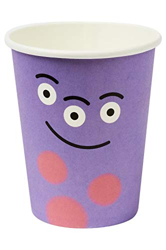 Smiffys Halloween Tableware, Monster Cups x8