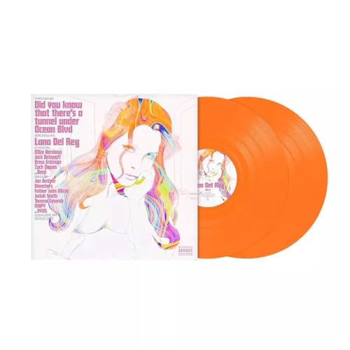 Lana Del Rey - Did You Know That Theres A Tunnel Under Ocean Blvd (Translucent Orange Vinyl) [VINYL]