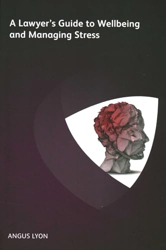 Book cover: "A Lawyer's Guide to Wellbeing," with a brain-shaped floral image.