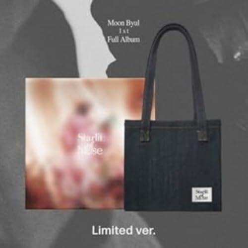 Moon Byul album cover with a black tote bag, limited edition.