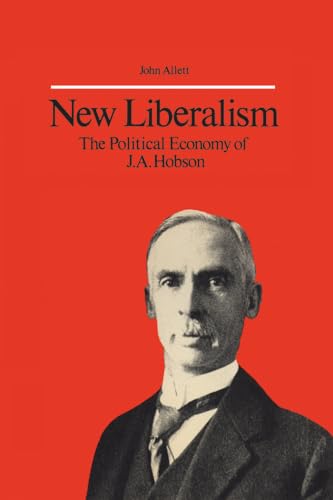 Book cover: “New Liberalism” with a portrait of J.A. Hobson.
