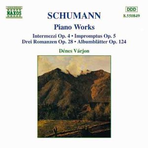 Denes Va - SCHUMANN, R.: Intermezzi, Op. 4 / Impromptus, Op. 5 / 3 Romances, Op. 28 [CD]