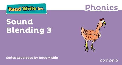 Read Write Inc. Phonics Sound Blending Book 3 cover with a drawing of a chicken.