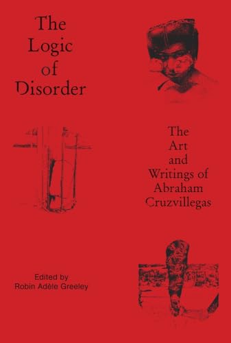 Red book cover featuring a portrait and abstract imagery.