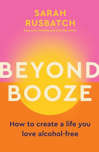 Book cover with pink and orange gradient background, yellow circle, and white bold text.