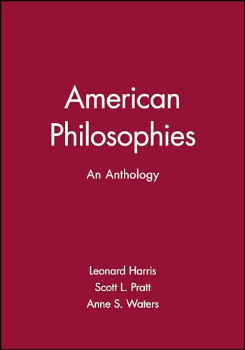 American Philosophies: An Anthology