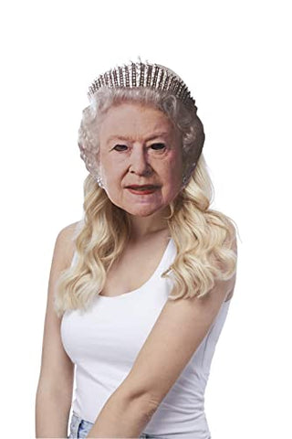 The Queen Printed Card Mask