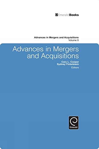 Advances in Mergers and Acquisitions