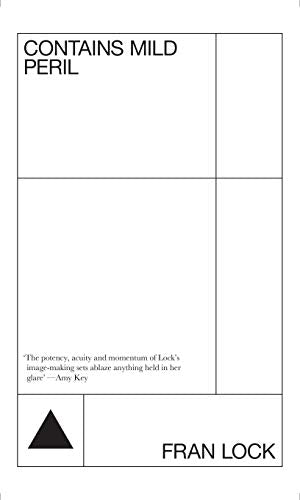Black and white book cover with text, triangle, and author's name.