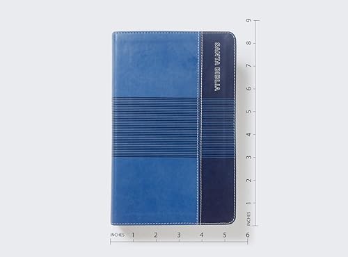 RVR60, Biblia de Estudio para Jovenes, Leathersoft, Azul, Palabras de Jesus en Rojo, Comfort Print