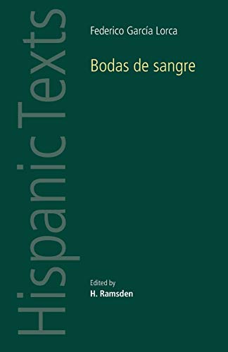 Bodas De Sangre (Hispanic Texts)