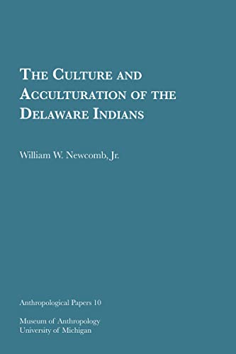 Book cover: "The Culture and Acculturation of the Delaware Indians.