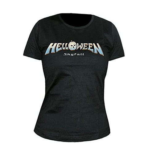 Helloween Skyfall Logo T-Shirt Girli Women, multicoloured, XXL