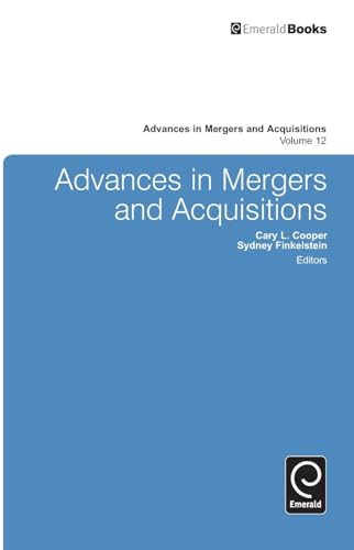 Advances in Mergers and Acquisitions