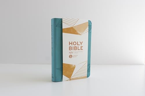 NIV Larger Print Personal Teal Soft-Tone Bible : Gift edition