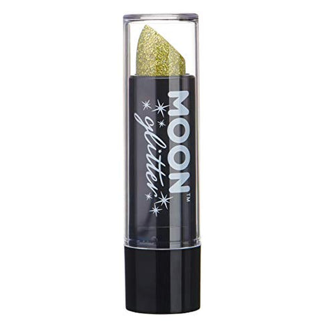 Holographic Glitter Lipstick by Moon Glitter - Gold