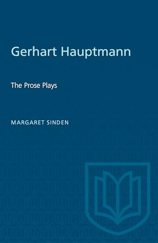 Gerhart Hauptmann : The Prose Plays