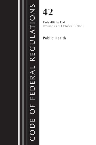 Black and white cover of "Code of Federal Regulations, Title 42 Public Health.