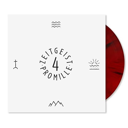 4 Promille - Zeitgeist (red/black Marbled Vinyl) [VINYL]