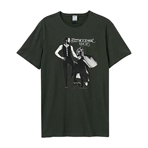 Fleetwood Mac Rumours Amplified Vintage Charcoal X Large T Shirt