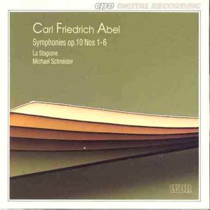 La Stagioneschneider - Abel: Six symphonies, Op 10 [CD]
