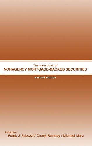 Handbook of Nonagency Mortgage Backed Securities
