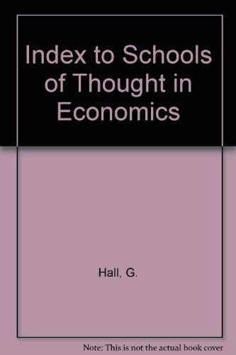 Index to Schools of Thought in Economics