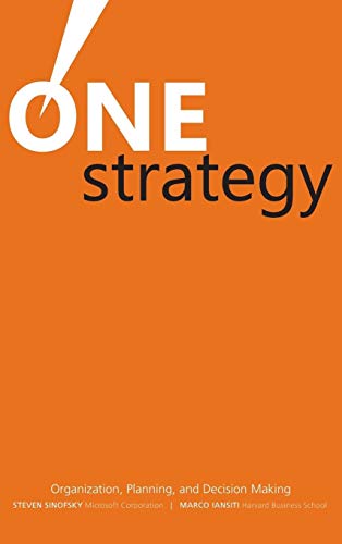 One Strategy: Organization