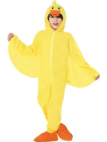 Smiffys Duck Costume, Yellow, M - 7-9 years