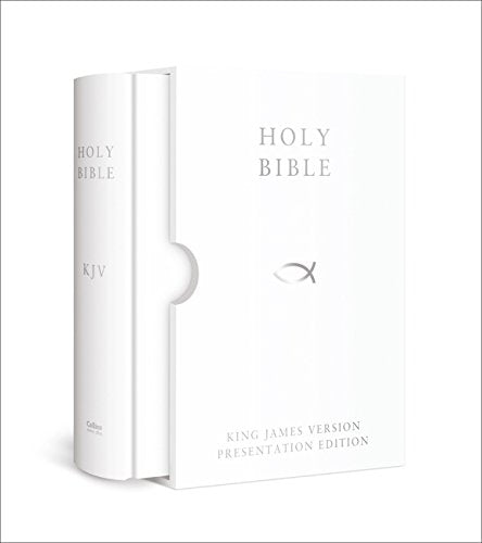 HOLY BIBLE: King James Version (KJV) White Presentation Edition (Kjv Bible)
