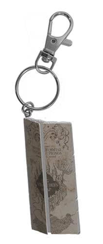 PLASTOY HARRY POTTER KEYCHAIN MARAUDERS MAP