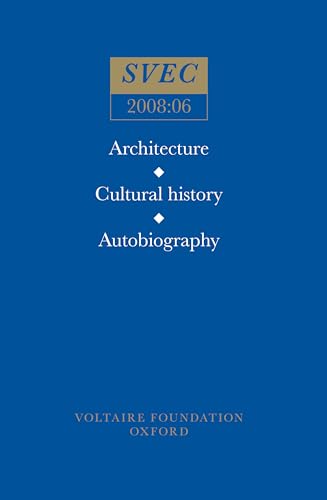 Architecture, Cultural History, Autobiography : 2008:06