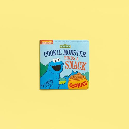 Indestructibles: Sesame Street: Cookie Monster Finds a Snack : Chew Proof · Rip Proof · Nontoxic · 100% Washable (Book for Babies, Newborn Books, Safe to Chew)