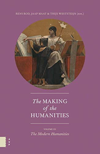 Book cover with a painting of figures and text: "The Making of the Humanities.
