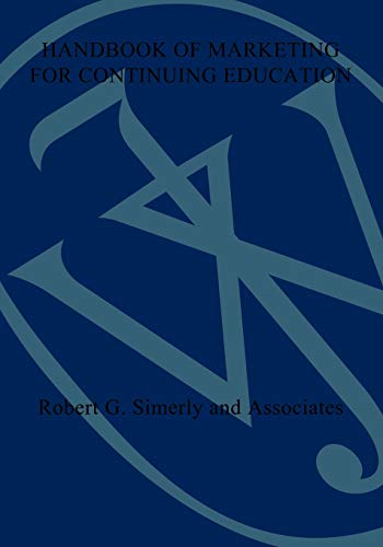 Handbook of Marketing for Continuing Education