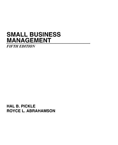 Small Business Management 5E