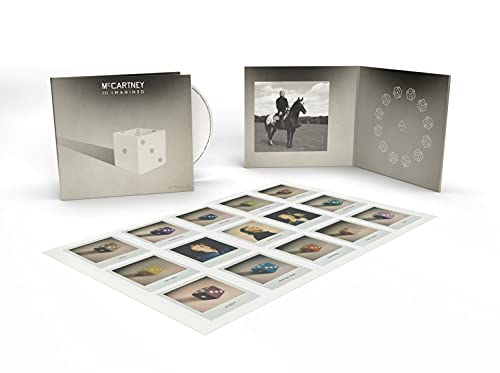 Paul McCartney's "McCartney III Imagined" special edition CD packaging with artwork.