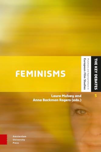 Book cover for "Feminisms: Diversity" with yellow and blurred facial features.