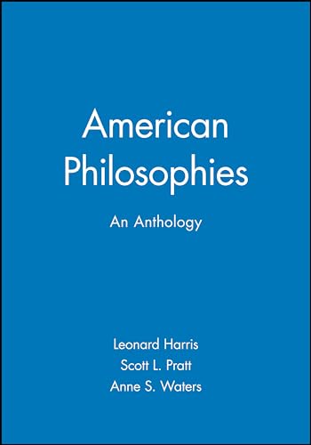 American Philosophies: An Anthology