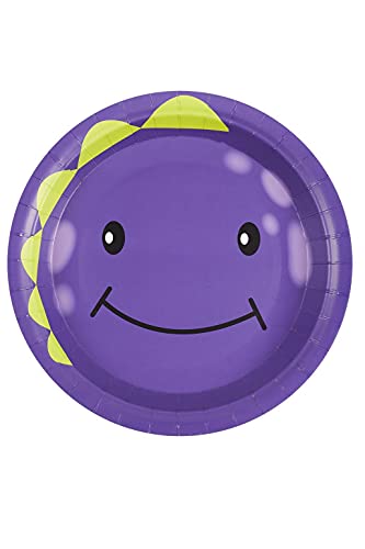 Smiffys Monster Tableware, Party Plates x8