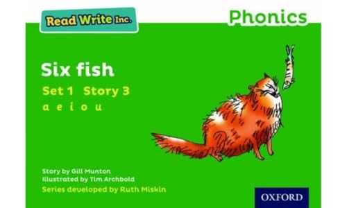 Read Write Inc. Phonics: Green Set 1 Storybook 3 Six Fish