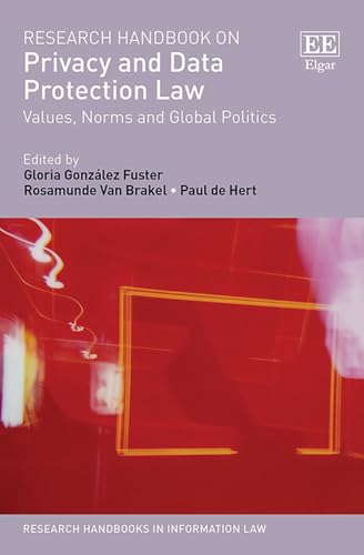 Research Handbook on Privacy and Data Protection Law: Values