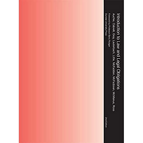 Introduction to Law and Legal Obligations