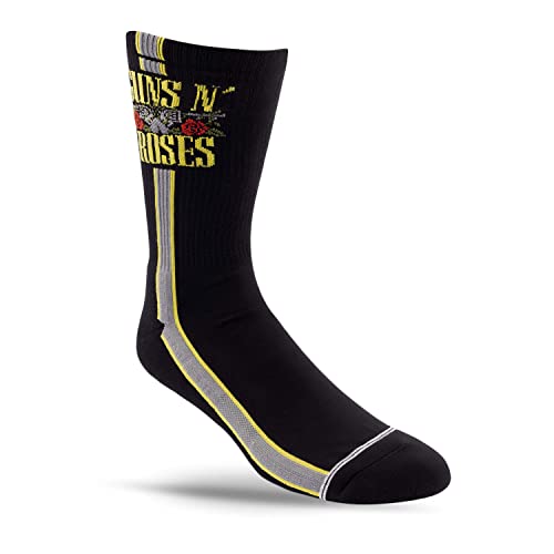 Guns N Roses Side Stripe Crew Socks (One Size)