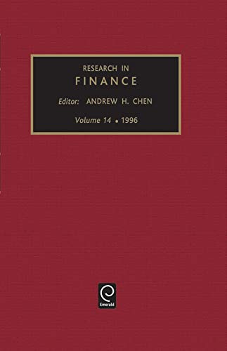 Research in Finance