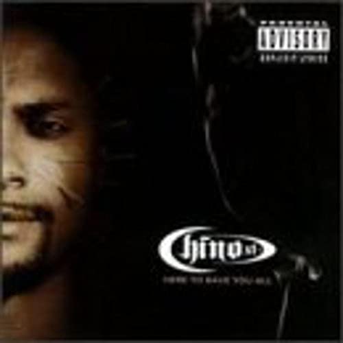 CD cover for Chino XL’s “Here to Save You All,” featuring a portrait.