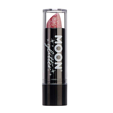 Iridescent Glitter Lipstick by Moon Glitter - 5g - Cherry